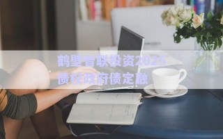 鶴壁智聯(lián)投資2025債權(quán)政府債定融